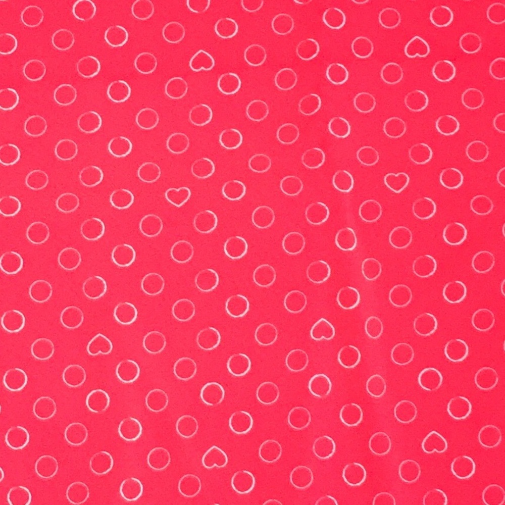 LuLaRoe kids azure heart/circle pattern